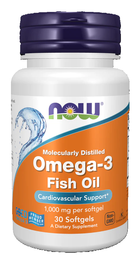 Now Omega 3 1000mg Softgels 100's