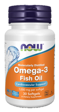 Now Omega 3 1000mg Softgels 100's