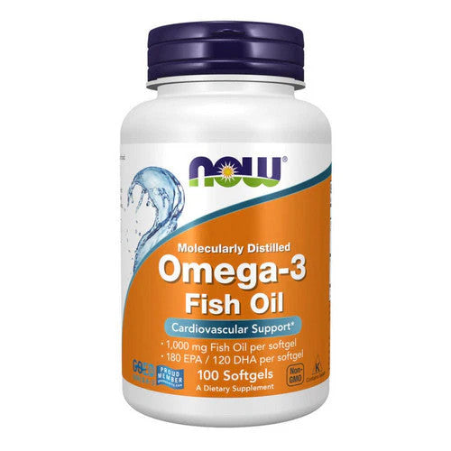 Now Omega 3 1000mg Softgels 100's